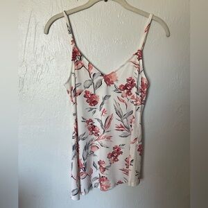 White House Black Market Floral Camisole